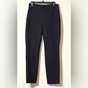 Slim Ankle Everlane Black Stretch Side Zip Pull-On Tapered Pants Size 6